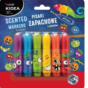 Ароматни маркери Kidea 6 цвята