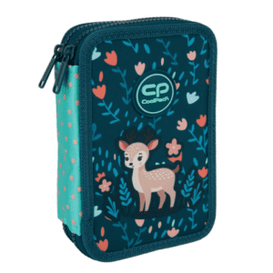 Пълен несесер с два ципа JUMPER Deer
