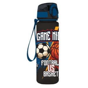 Бутилка за вода Must 650 ml Basketball vs football