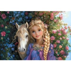 Princess With A Horse